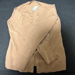 Gap Tan cardigan
